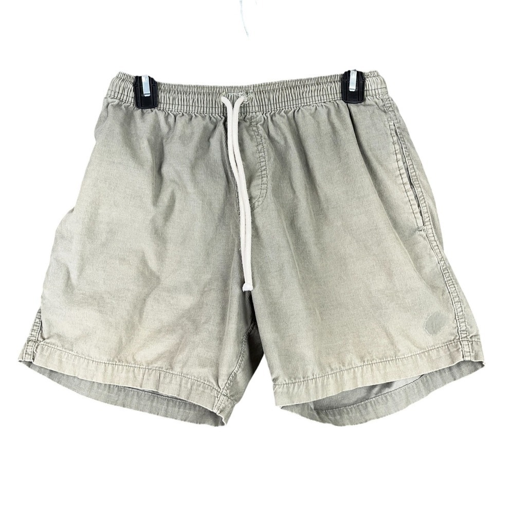 Slow‎ Days Shorts Mens L Corduroy Drawstring Chino Casual Preppy Classic